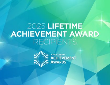 Congratulations to the 2025 CPA Alberta Lifetime Achievement Award recipients