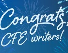 Congratulations to Alberta’s CFE writers