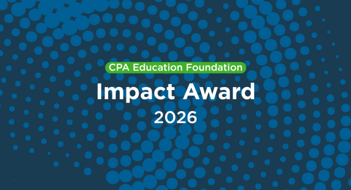 2026 CPA Education Foundation Impact Award: Joe Gagliardi FCPA, FCMA