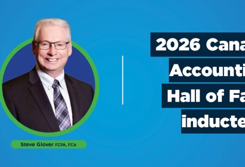Alberta CPA Steve Glover inducted into Canadian Accounting Hall of Fame